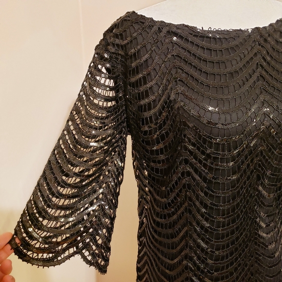 *NWT* SEQUIN PARTY TUNIC DRESS small - Picture 2 of 8